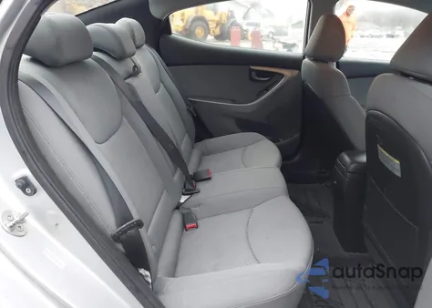 2011 Hyundai Elantra Gls (Ulsan Plant) from USA, damaged, VIN KMHDH4AE0BU128838